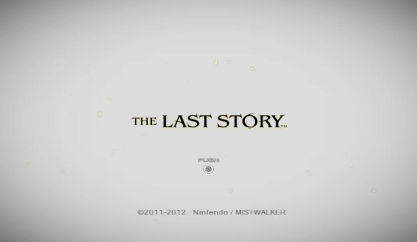 The Last Story title screen for Wii