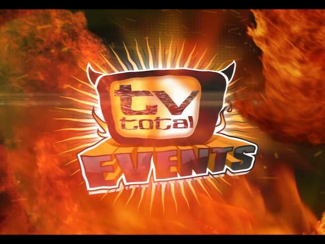 TV Total Events title screen for Wii