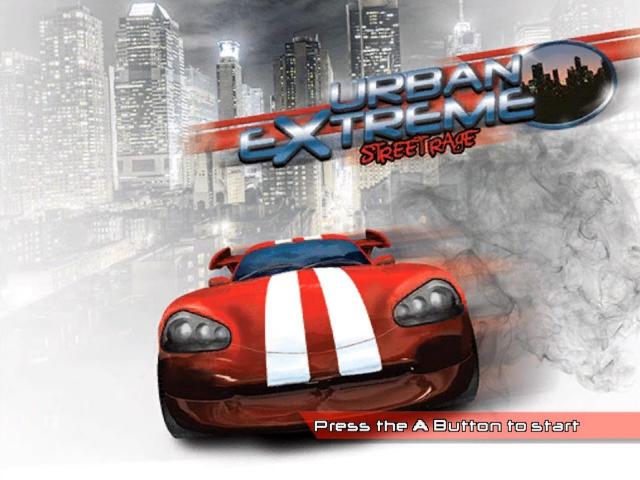 Urban Extreme: Street Rage title screen for Wii
