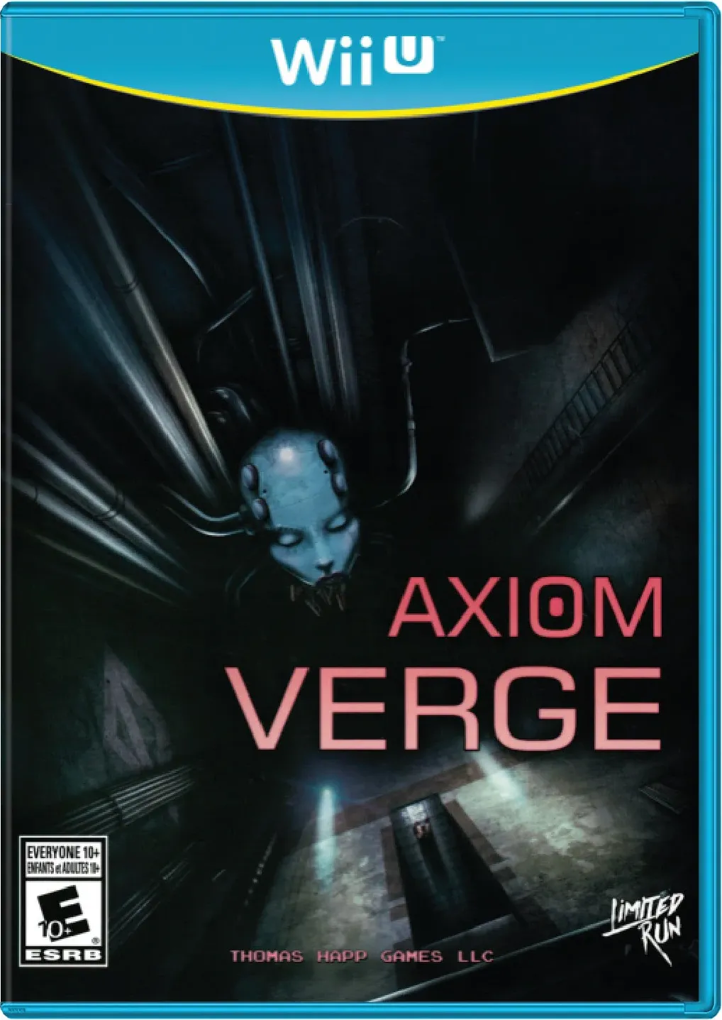 Axiom Verge Multiverse Edition box art for Wii U