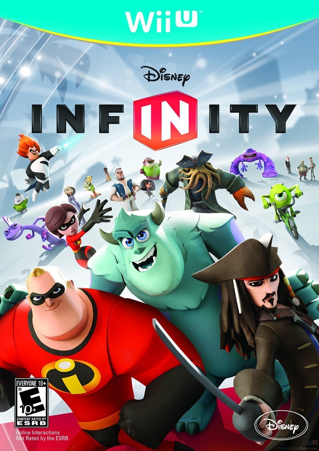 Disney Infinity box art for Wii U