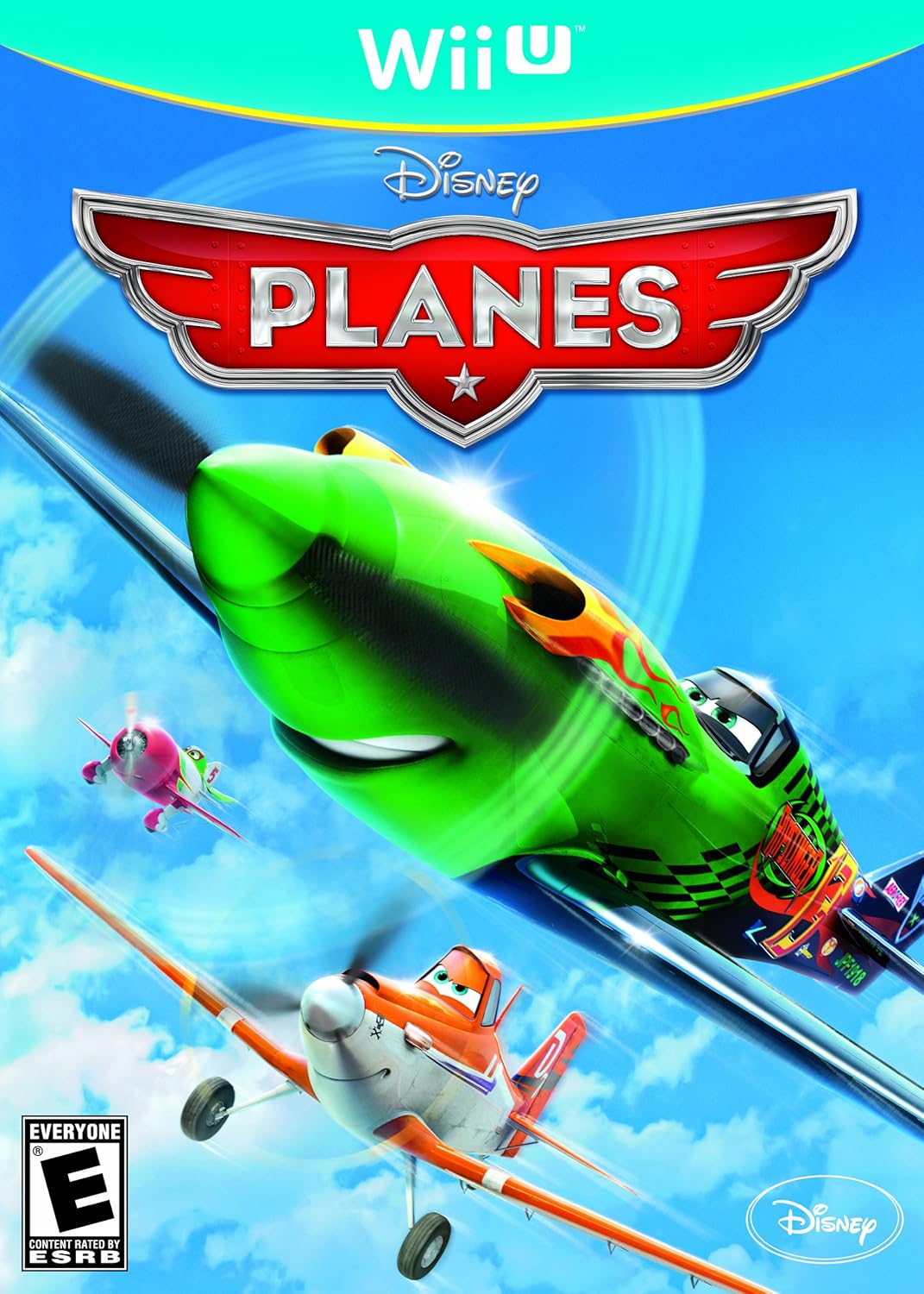 Disney Planes box art for Wii U
