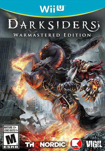 Darksiders: Warmastered Edition box art for Wii U