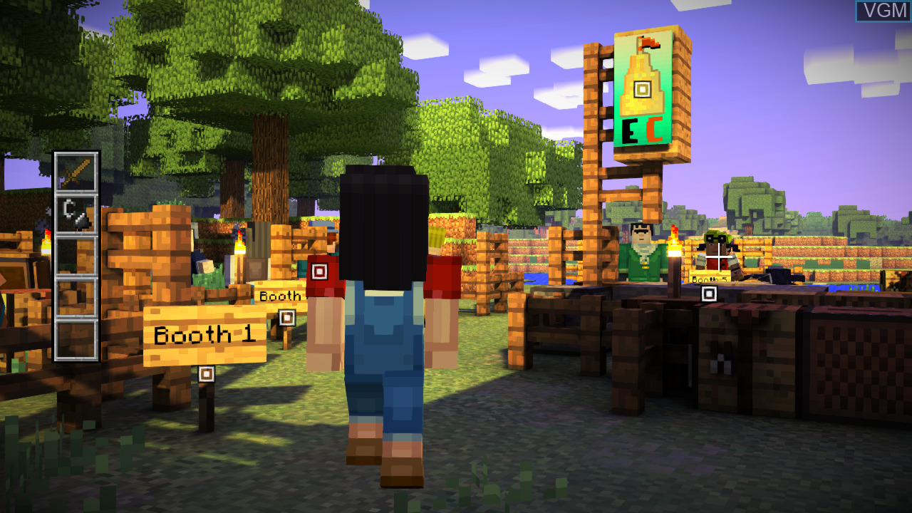 Minecraft: Story Mode Complete Adventure screenshot 2 for Wii U