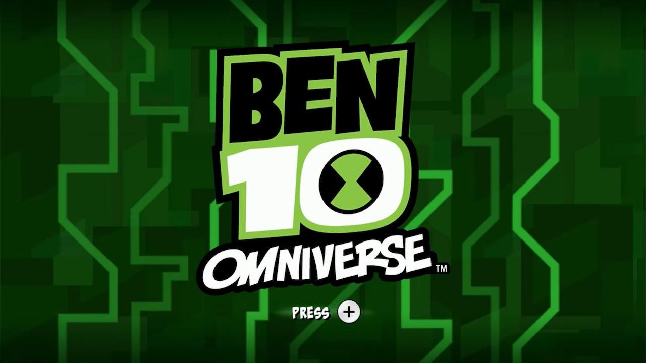 Ben 10: Omniverse title screen for Wii U