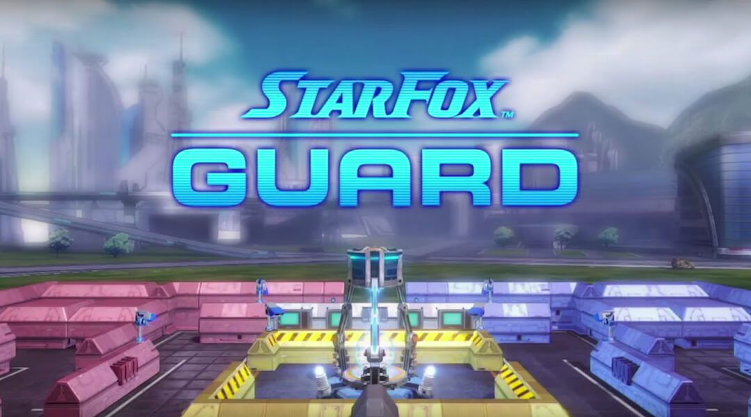 Star Fox Guard title screen for Wii U
