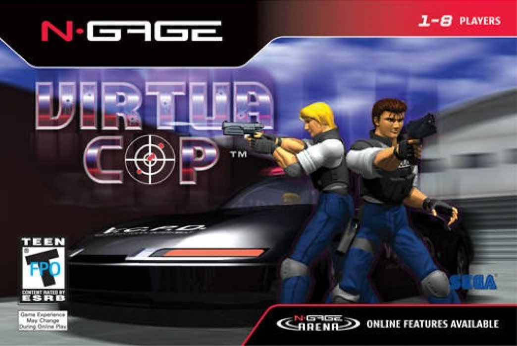 Virtua Cop [Not For Resale] box art for N-Gage