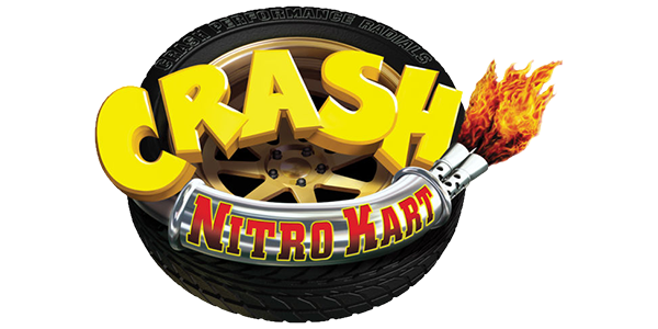 Crash Nitro Kart logo for N-Gage