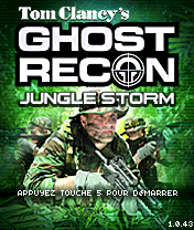 Ghost Recon: Jungle Storm title screen for N-Gage