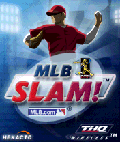 MLB Slam! title screen for N-Gage