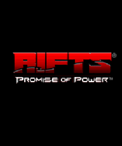 Rifts: Promise of Power title screen for N-Gage