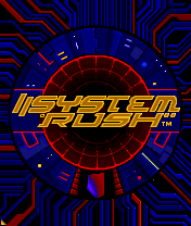 System Rush title screen for N-Gage