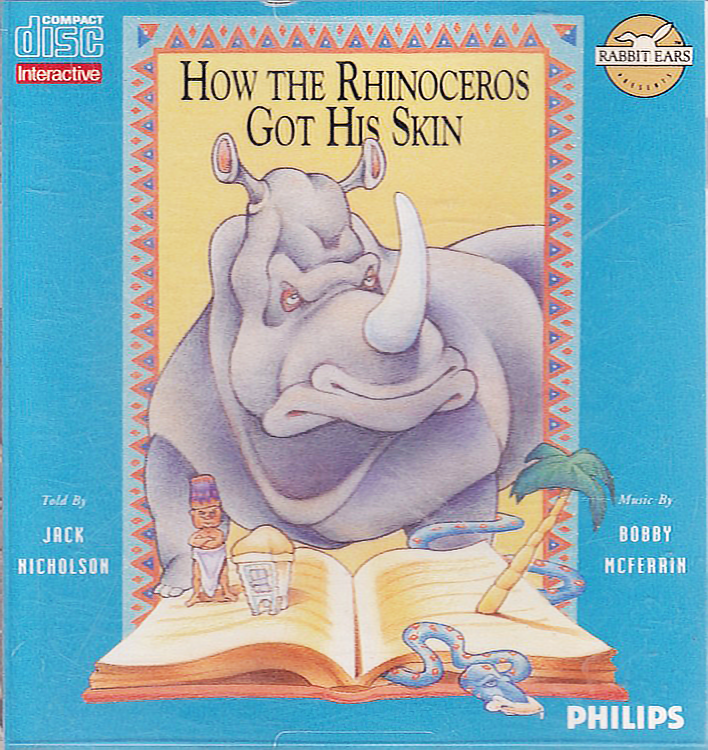 How the Rhinoceros Got His Skin box art for CD-i
