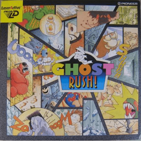 Ghost Rush box art for LaserActive