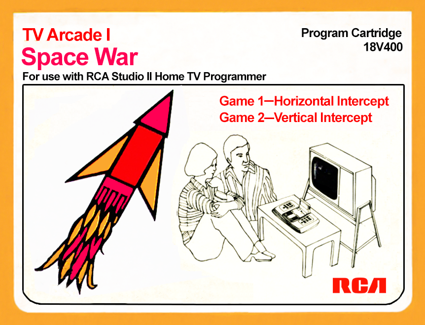 Space War box art for RCA Studio II