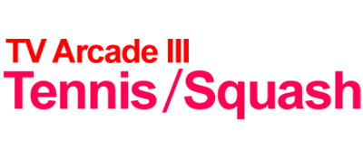 Tennis/Squash logo for RCA Studio II