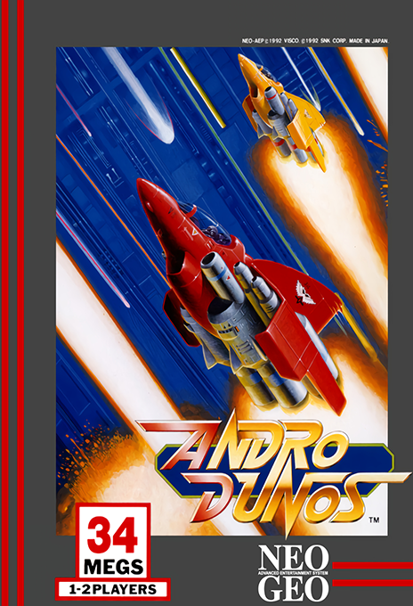 Andro Dunos [AES] box art for Neo Geo