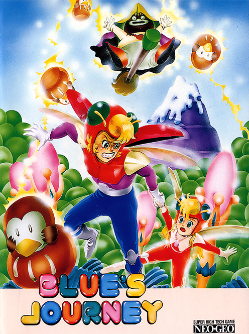 Blue's Journey box art for Neo Geo
