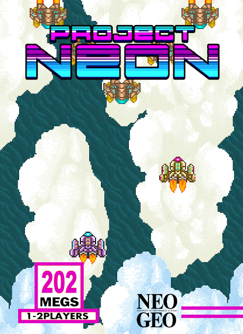 Project Neon box art for Neo Geo AES