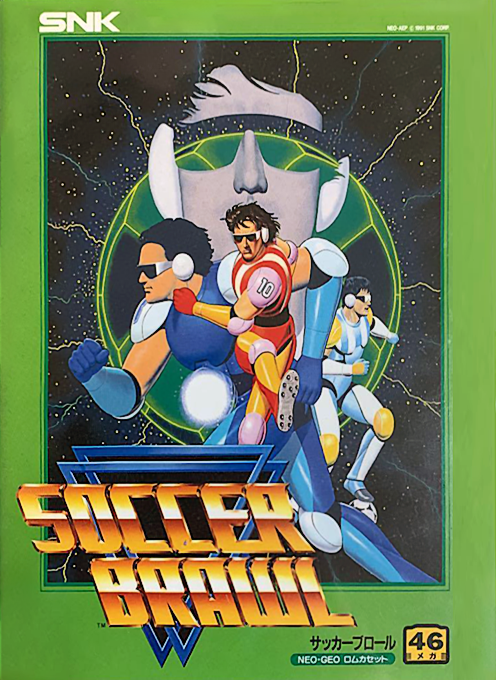Soccer Brawl box art for Neo Geo AES