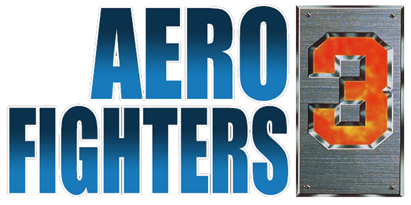 Aero Fighters 3 logo for Neo Geo