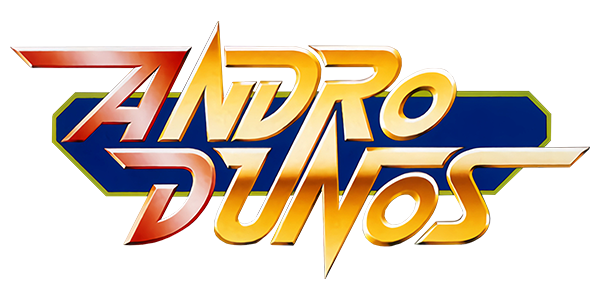 Andro Dunos logo for Neo Geo AES