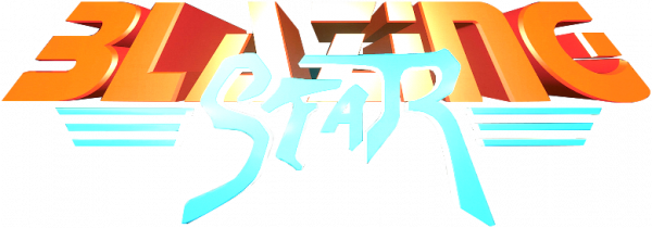 Blazing Star logo for Neo Geo