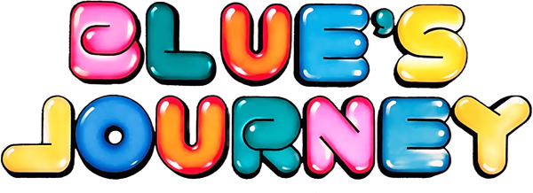 Blue's Journey logo for Neo Geo