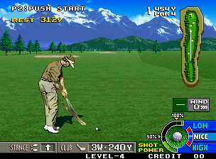 Big Tournament Golf screenshot 3 for Neo Geo