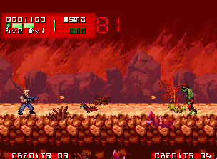 Cyborg Force screenshot 3 for Neo Geo AES