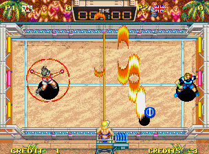 Flying Power Disc screenshot 3 for Neo Geo AES