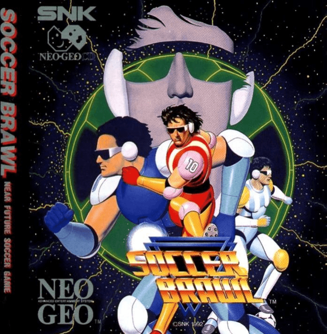 Soccer Brawl box art for Neo Geo CD