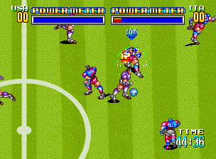 Soccer Brawl screenshot 3 for Neo Geo CD