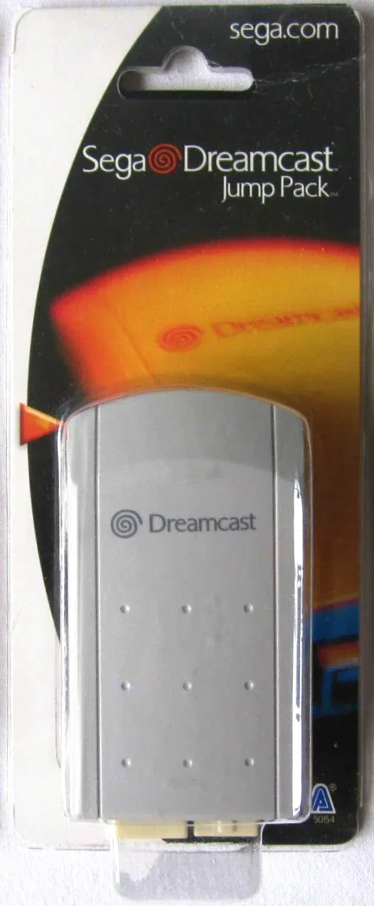 Dreamcast Rumble Pack box art for Sega Dreamcast