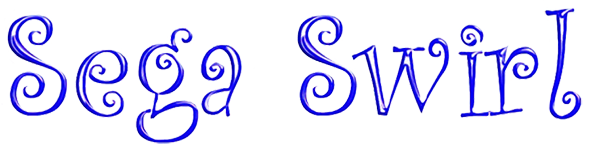 Sega Swirl logo for Sega Dreamcast