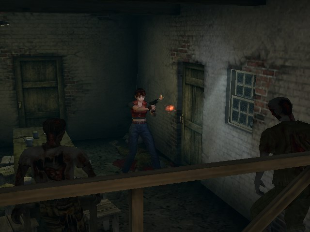 Biohazard Code: Veronica Kanzenban screenshot 3 for Sega Dreamcast