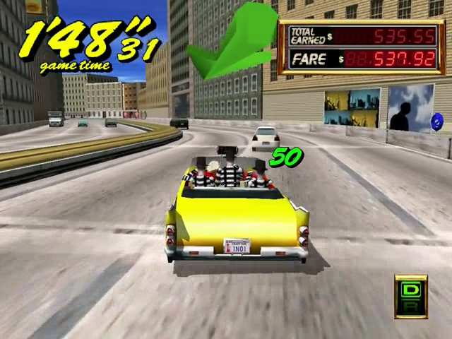 Crazy Taxi 2 screenshot 3 for Sega Dreamcast