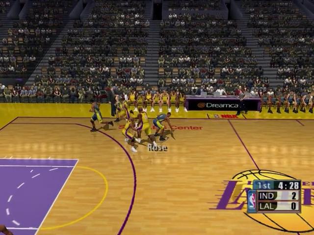 NBA 2K1 screenshot 3 for Sega Dreamcast