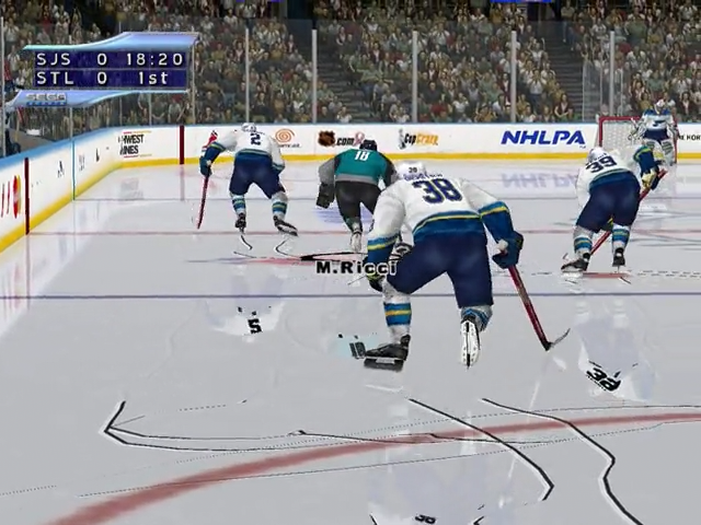 NHL 2K2 screenshot 3 for Sega Dreamcast