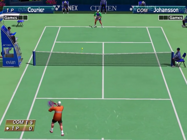 Virtua Tennis screenshot 3 for Sega Dreamcast