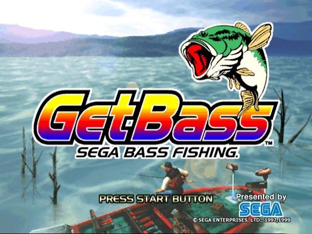 Get Bass title screen for Sega Dreamcast