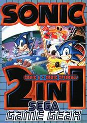 Sonic 2 in 1 box art for Sega Game Gear
