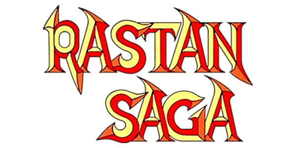 Rastan Saga logo for Sega Game Gear