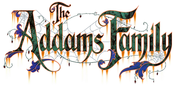 The Addams Family logo for Sega Game Gear