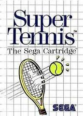 Super Tennis box art for Sega Master System