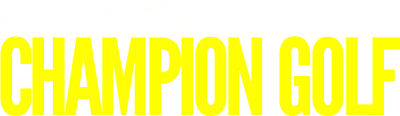 Champion Golf logo for Sega Mark III
