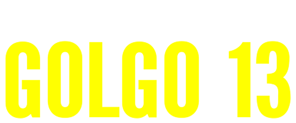 Golgo 13 logo for Sega Mark III