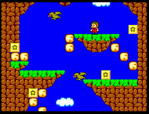 Alex Kidd in Miracle World screenshot 3 for Sega Master System