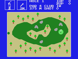 Champion Golf screenshot 3 for Sega Mark III