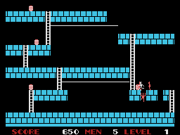 Lode Runner screenshot 3 for Sega Mark III